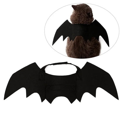 Bat Wings Halloween Costume For Cats